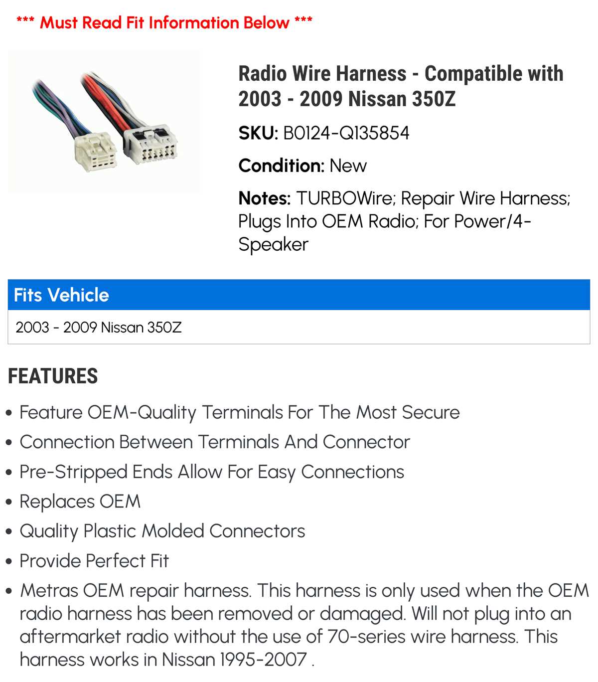 2005 nissan 350z stereo wiring diagram