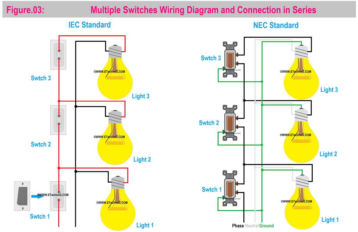 schematic diagram series circuit with switch another switch parallel