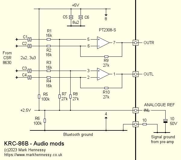 usb speaker circuit diagram