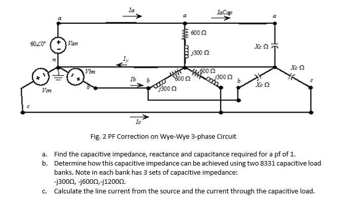 3 phase power factor correction circuit diagram