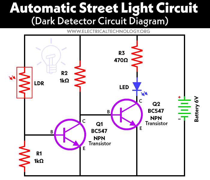 l.d.r circuit diagram