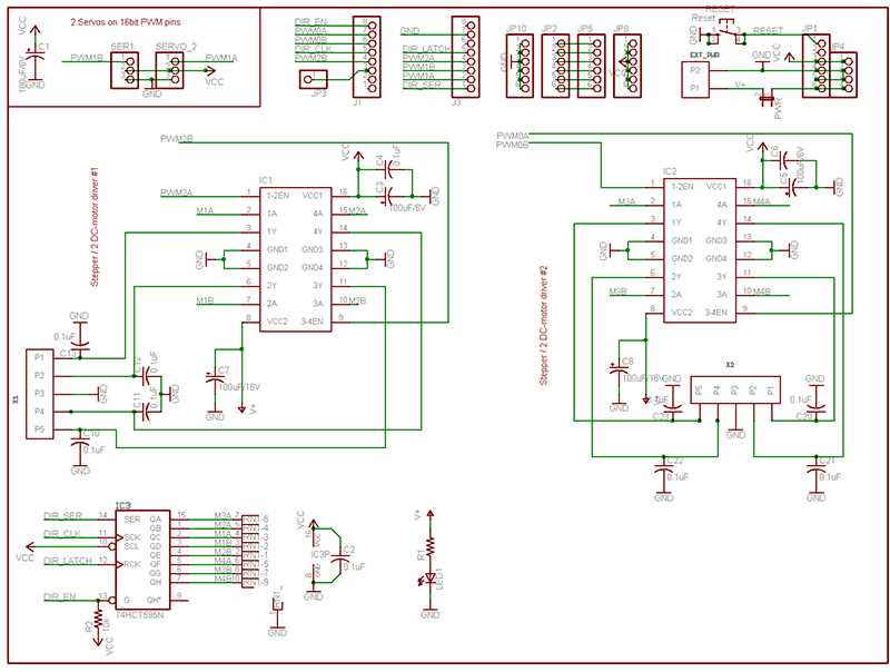 l293d schematic diagram