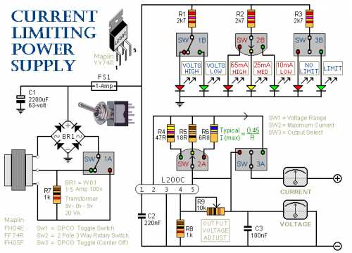 lab power supply schematic diagram lab power supply schematic diagram
