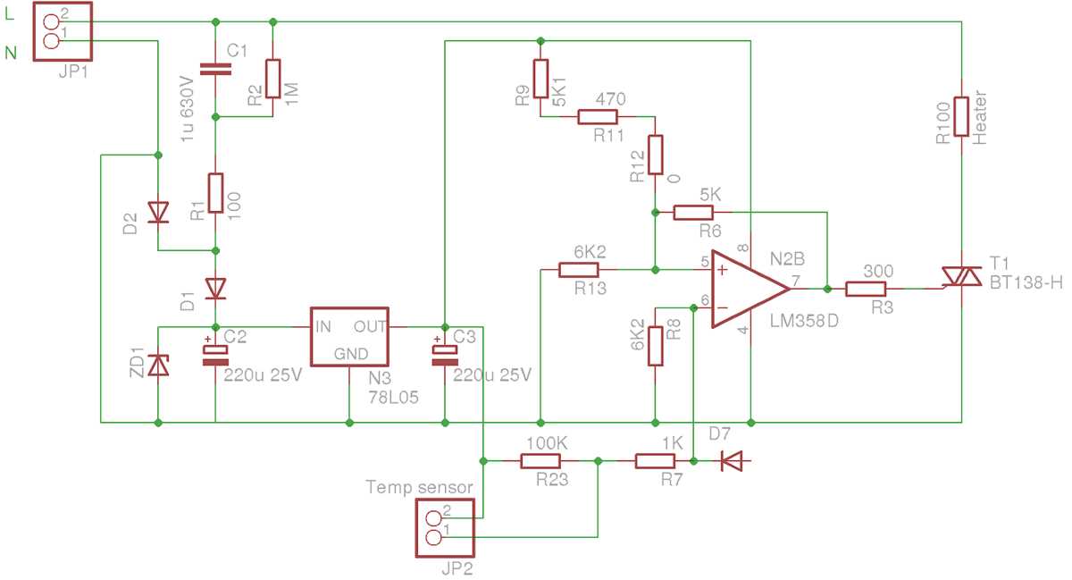 laminator circuit diagram