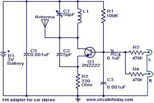car radio circuit diagram car radio circuit diagram