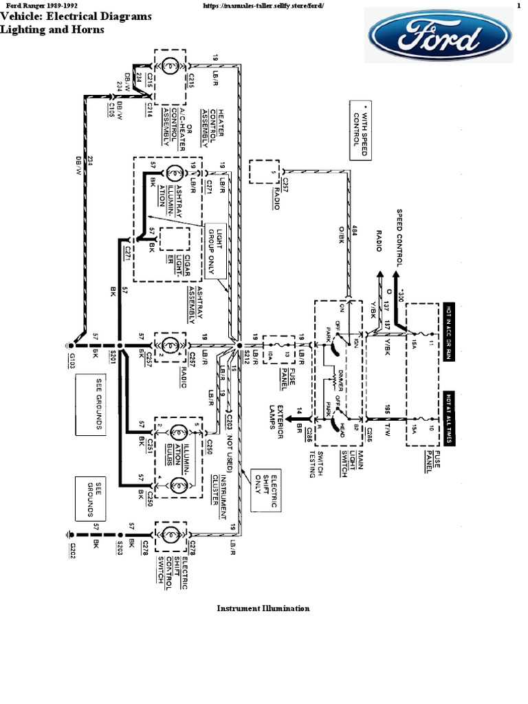 1985 ford ranger wiring diagram