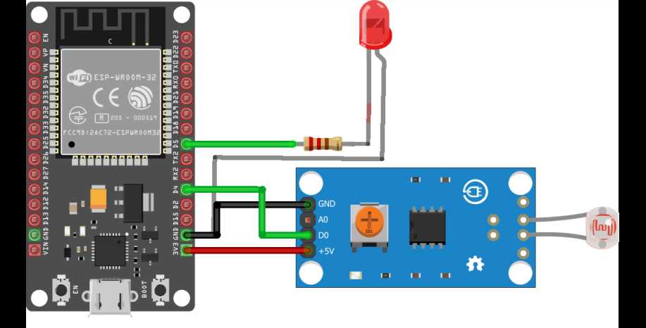 ldr led circuit diagram