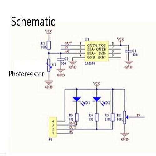 ldr module circuit diagram