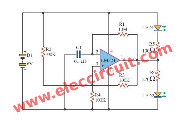 led display circuit diagram