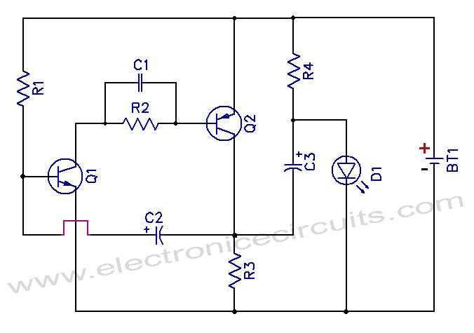 led lights schematic diagram