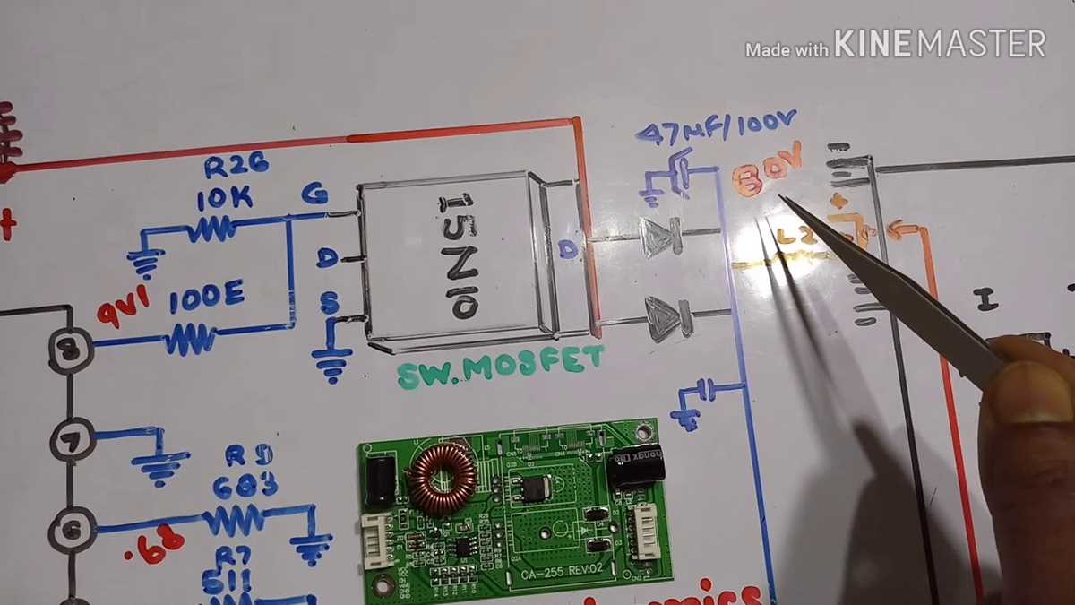 led tv backlight circuit diagram led tv backlight circuit diagram