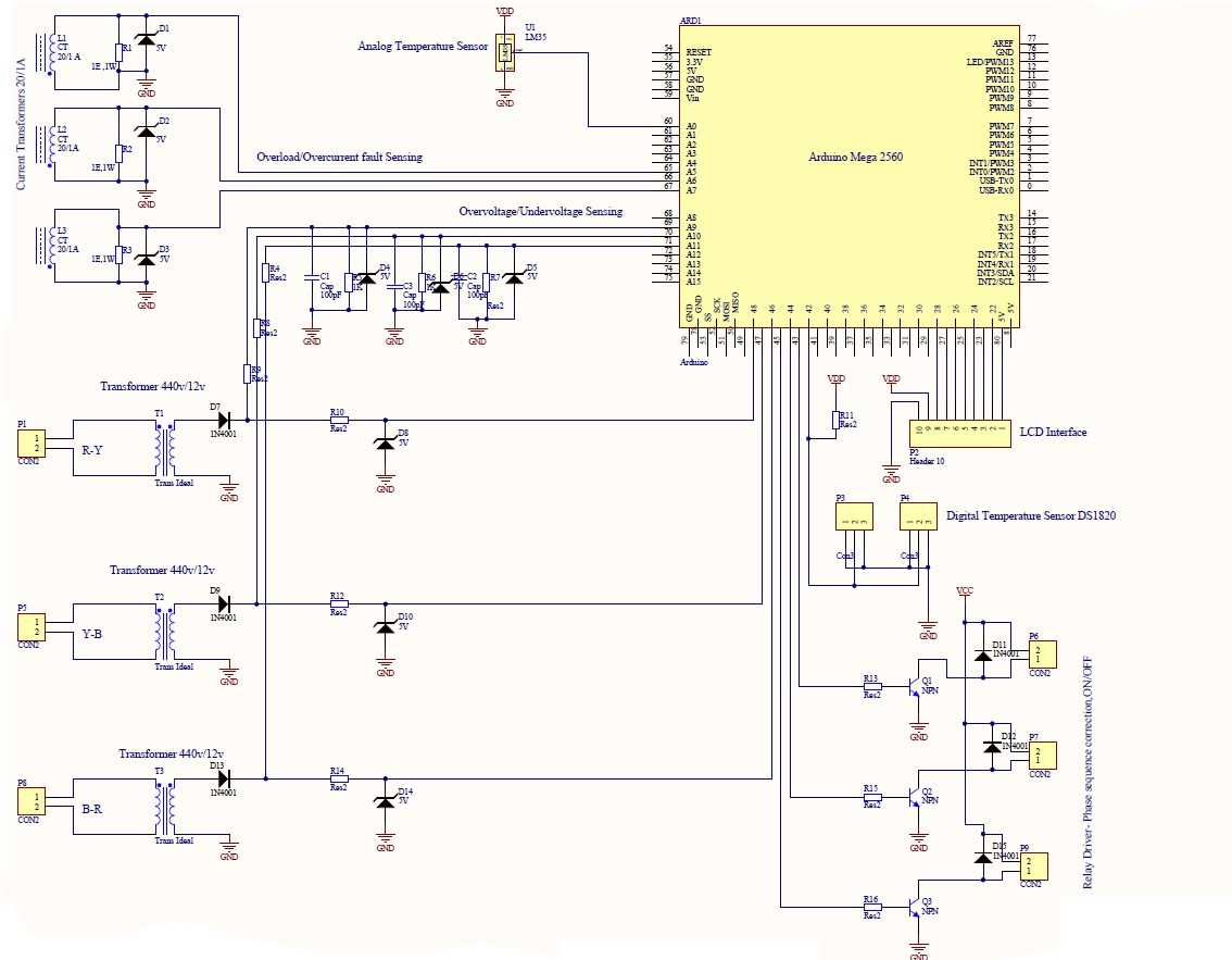 motor protection circuit diagram motor protection circuit diagram