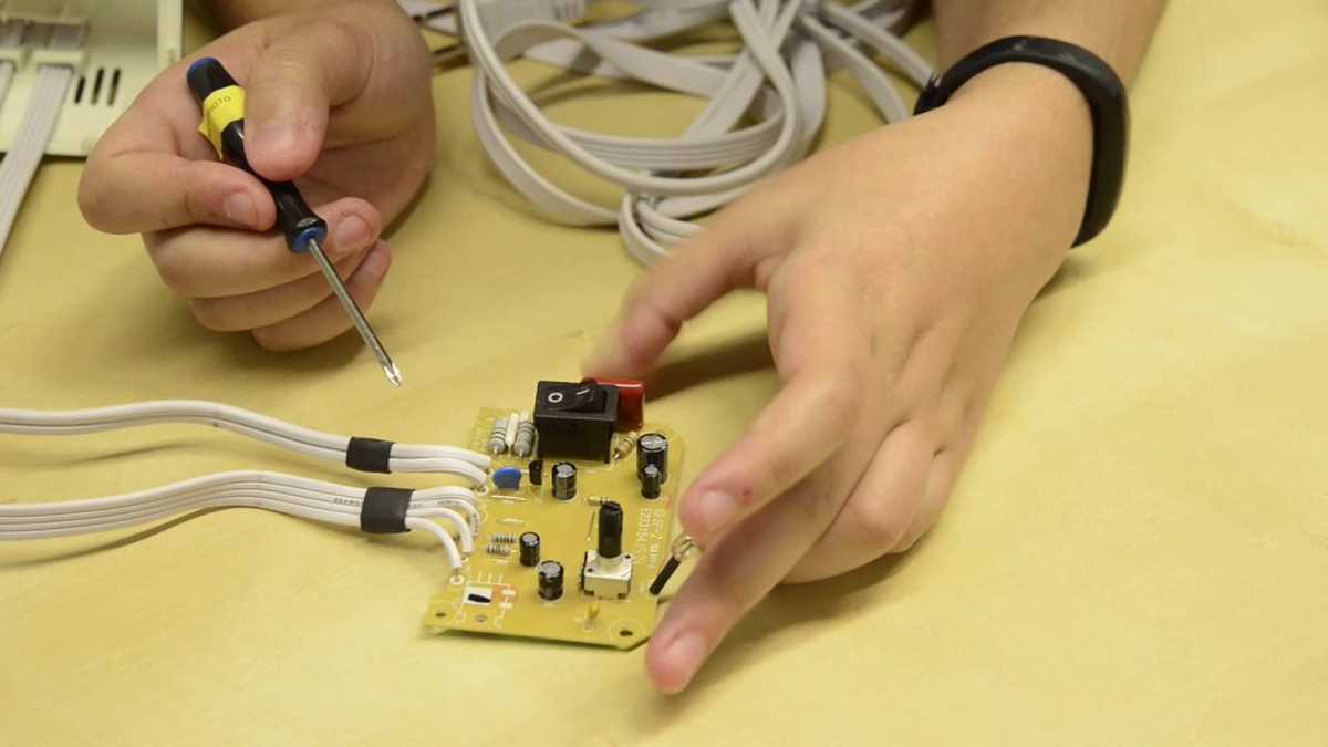 electric blanket circuit diagram