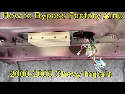 2005 impala radio wiring diagram