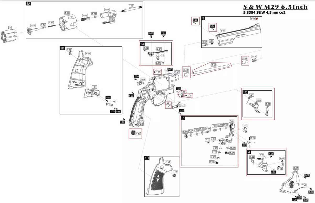 schematic umarex parts diagrams