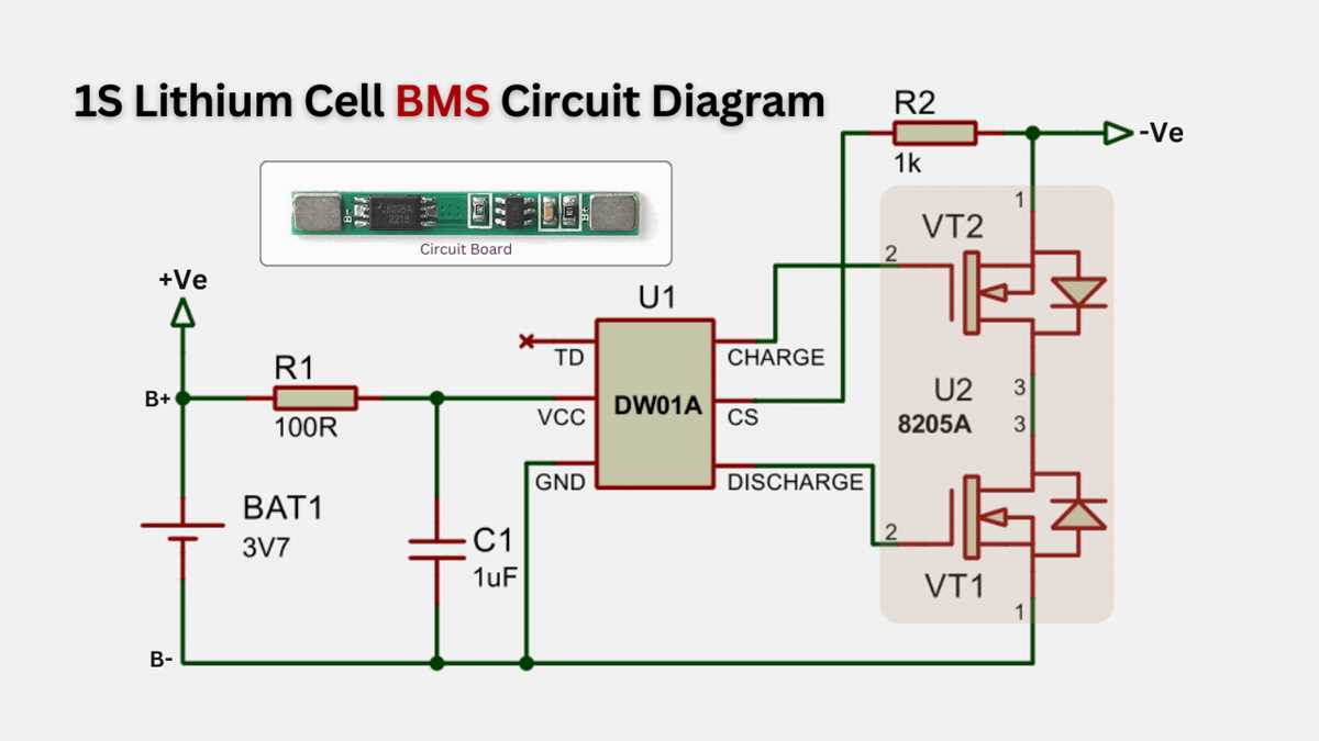lithium battery circuit diagram