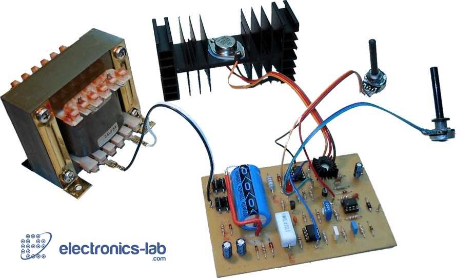 0 24v variable power supply circuit diagram