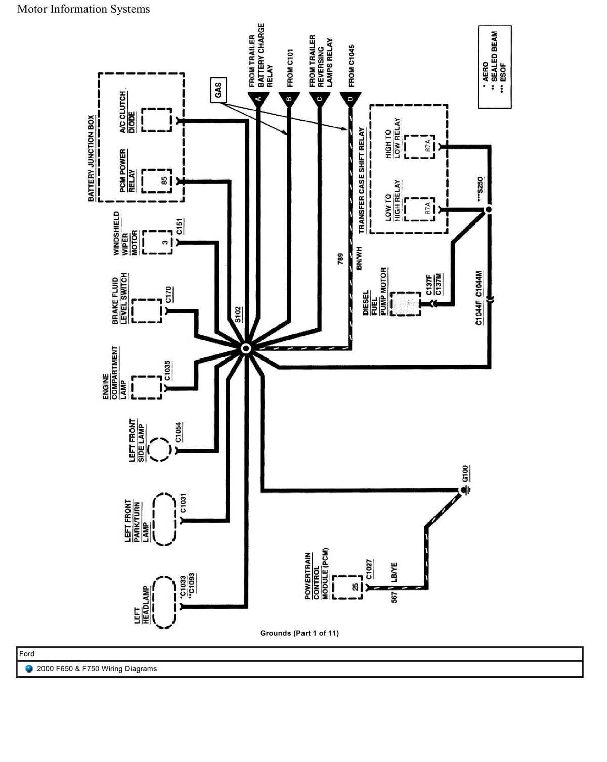 2000 f250 tail light wiring diagram