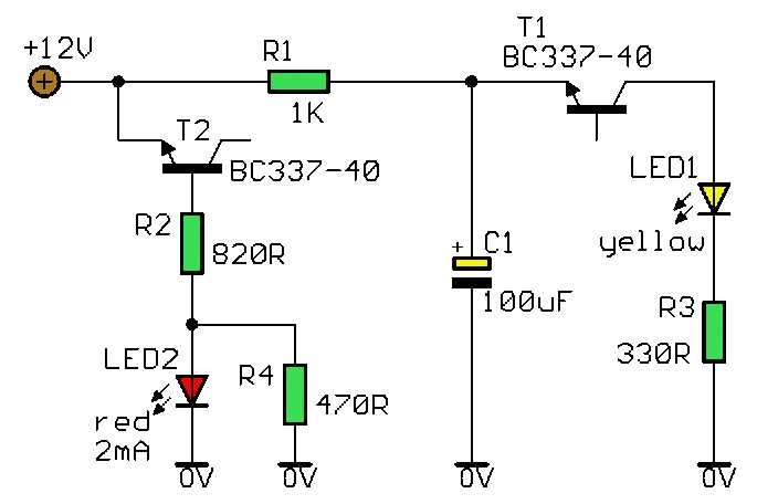 low voltage power supply circuit diagram