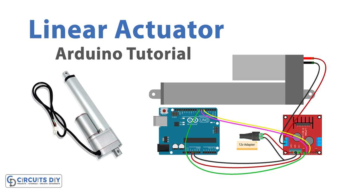 linear actuator circuit diagram