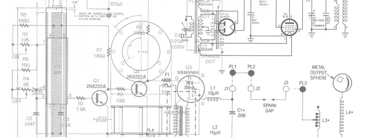 high frequency transformer circuit diagram
