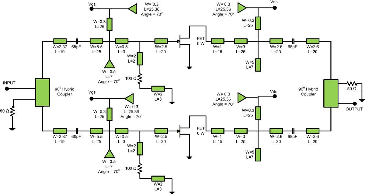 schematic diagram of omega power amplifier