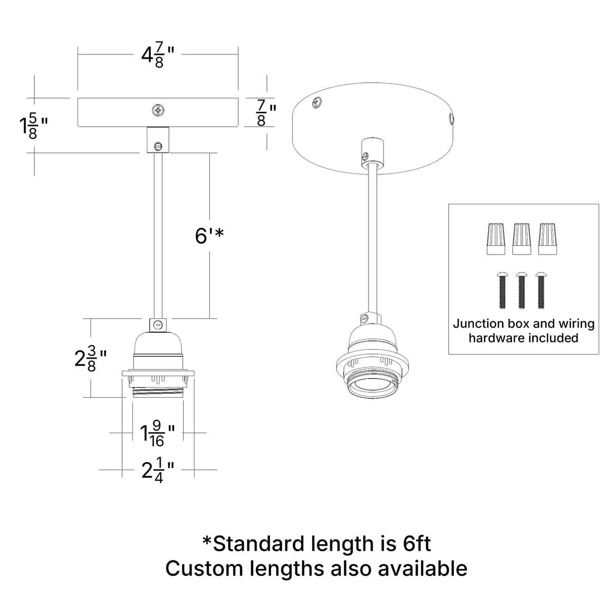 pendant light wiring diagram