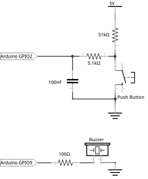 buzzer schematic diagram