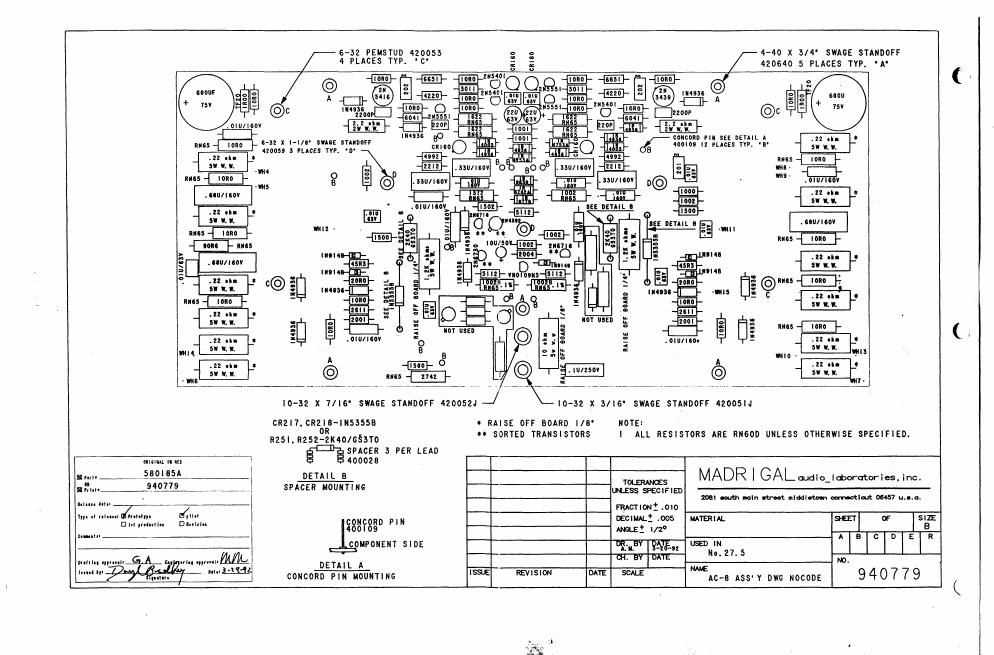 mark levinson 380 volume schematic diagram