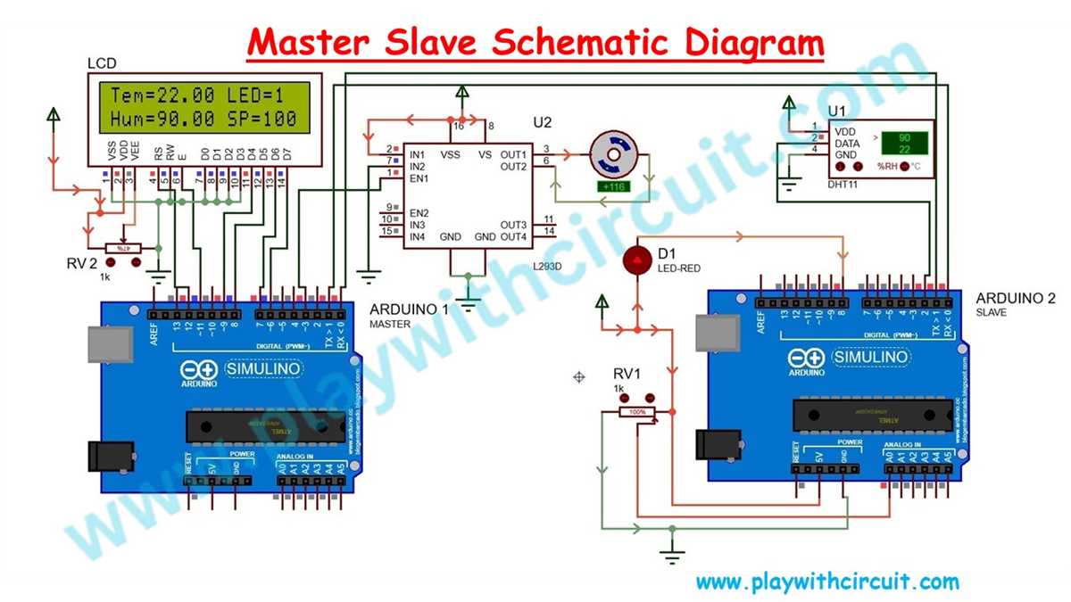 master slave circuit diagram