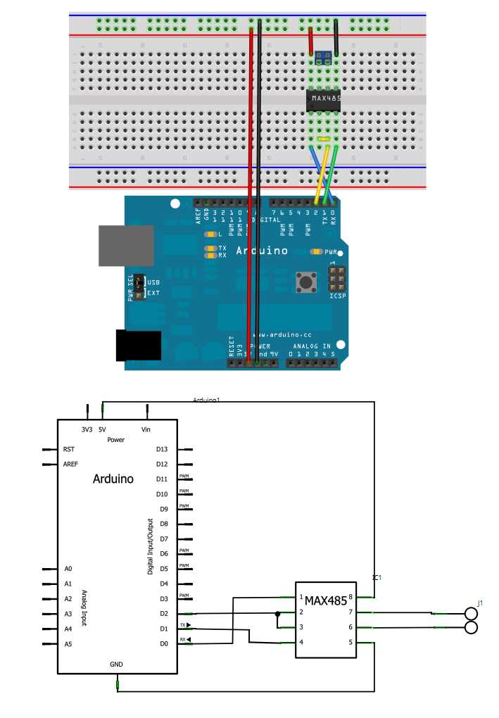 max485 circuit diagram max485 circuit diagram