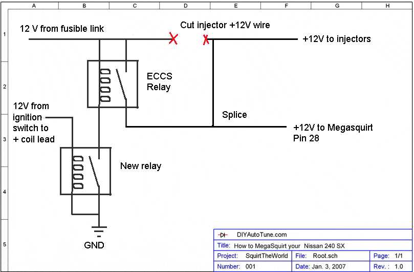 megasquirt wiring diagram