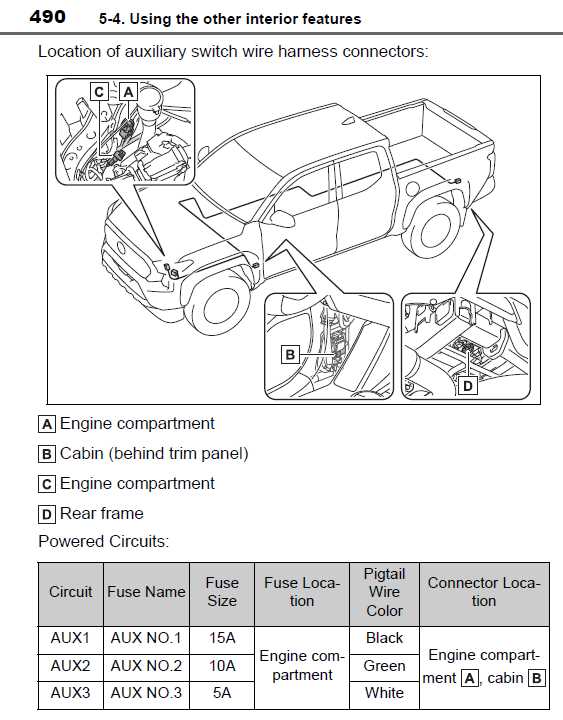 auxiliary switch wiring diagram