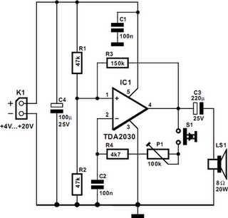 beeper schematic diagram
