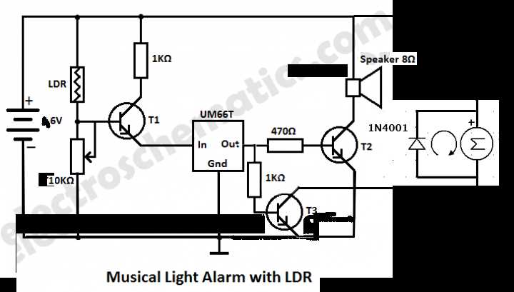 music light circuit diagram music light circuit diagram
