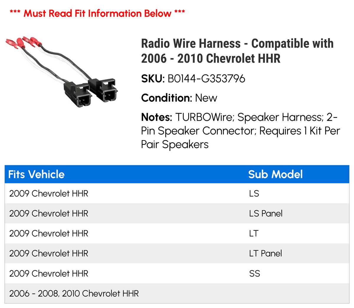 2011 chevy hhr radio wiring diagram