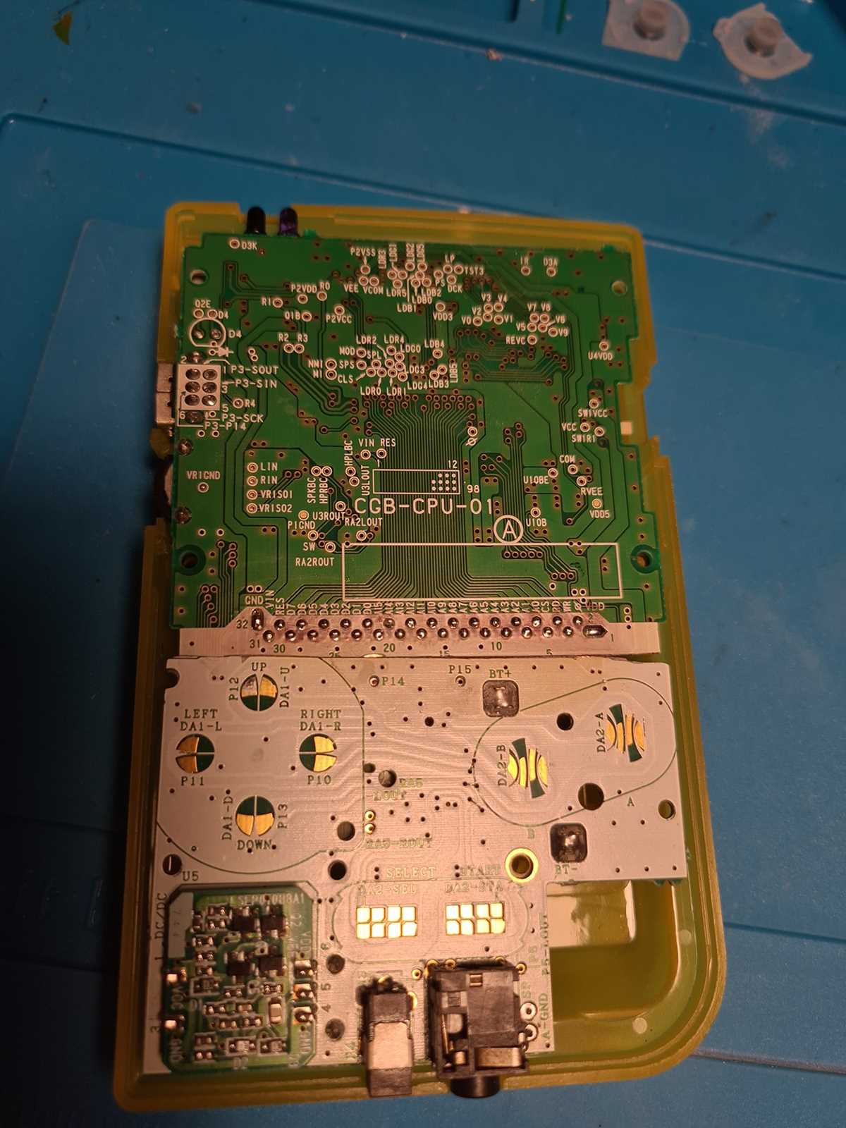 gameboy pocket schematic diagram