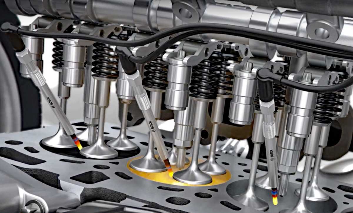 schematic diagram fuel injector and glow plug and cylinder schematic diagram fuel injector and glow plug and cylinder