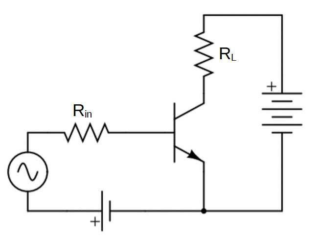 emitter amplifier circuit diagram