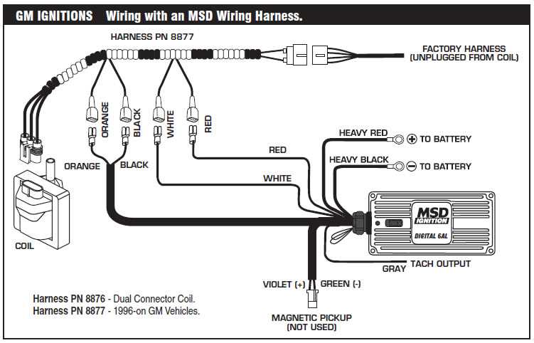 msd 6a wiring diagram chevy hei