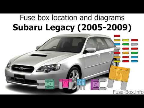 2005 subaru legacy stereo wiring diagram