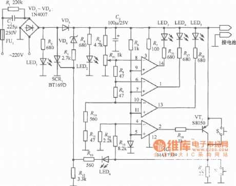 mobile battery charger circuit diagram