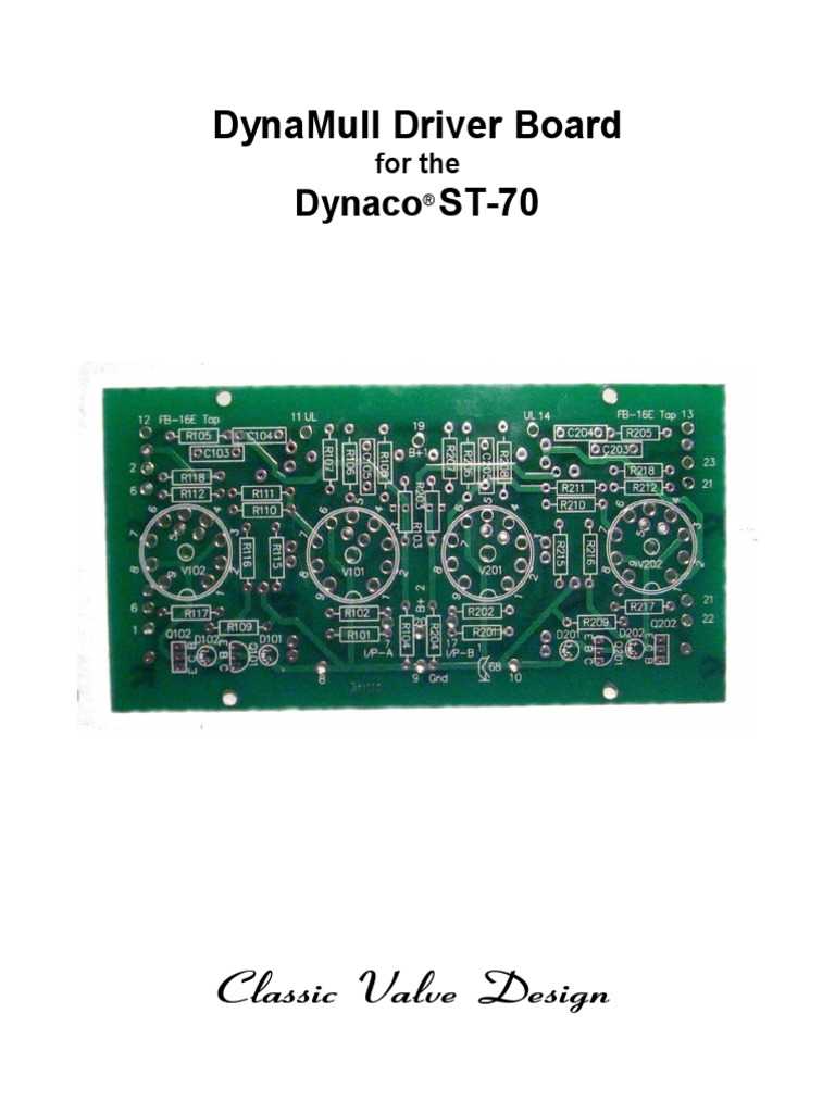 dynaco st 70 schematic diagram