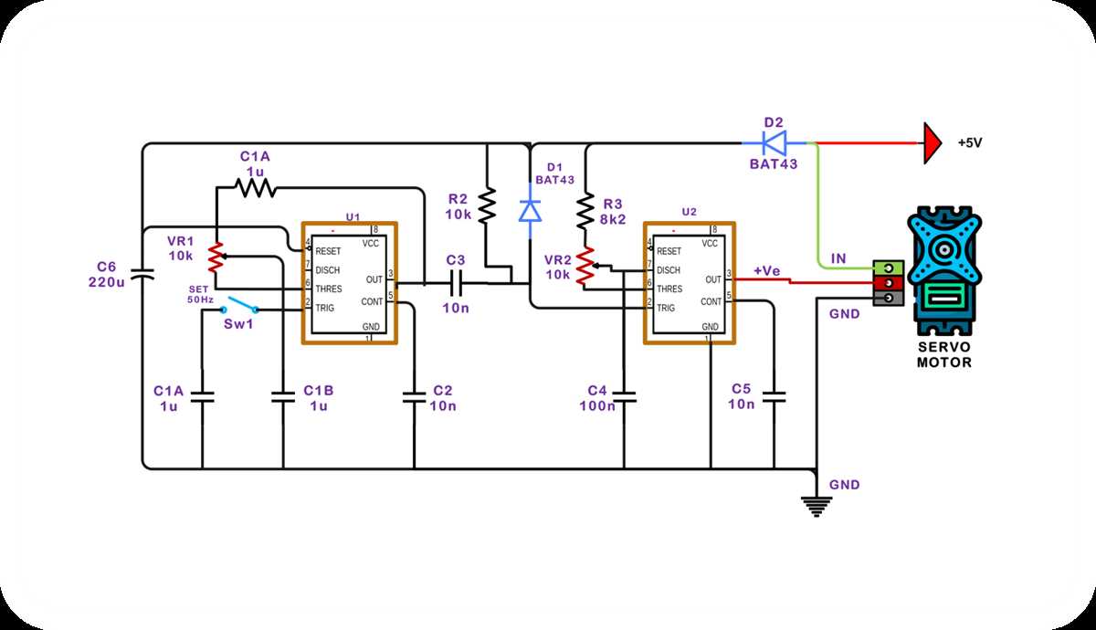 motor diagram circuit