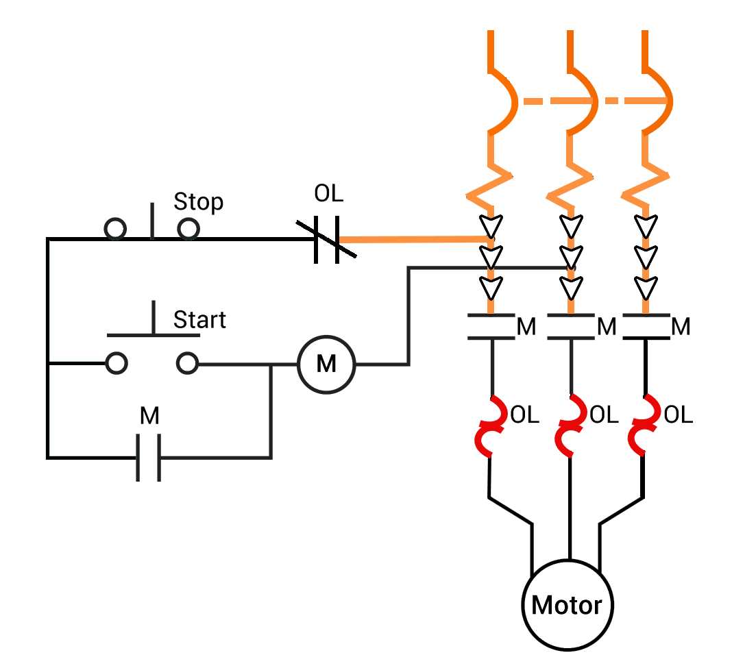 motor protection circuit diagram motor protection circuit diagram