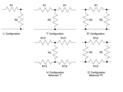 attenuator circuit diagram
