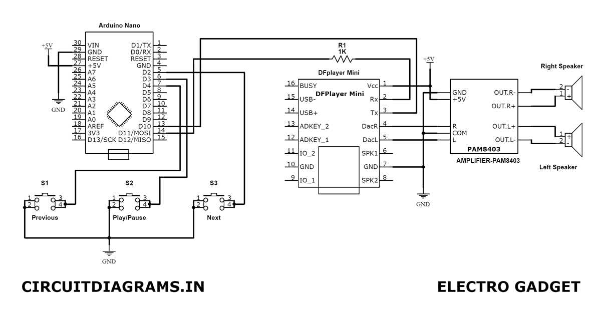 mp3 player schematic diagram datasheet
