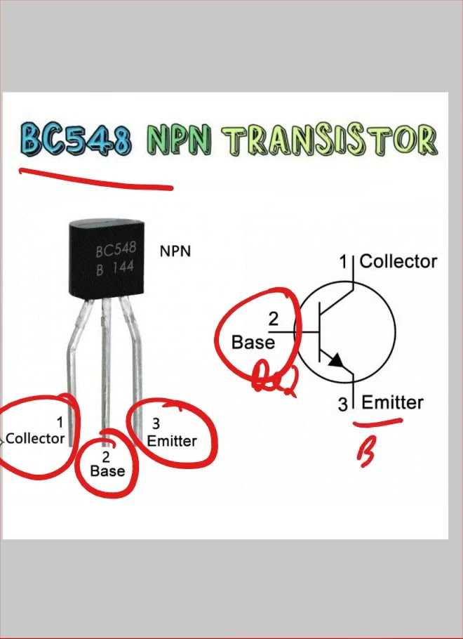 bc548 transistor circuit diagram