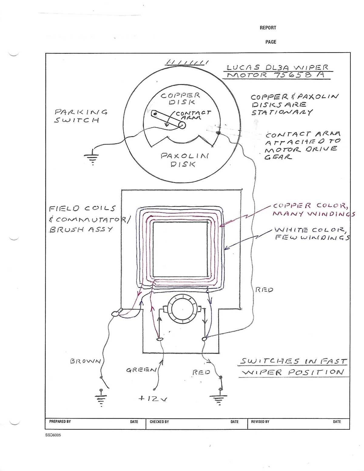 gm 3 wire wiper motor wiring diagram