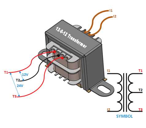 12 volt transformer wiring diagram